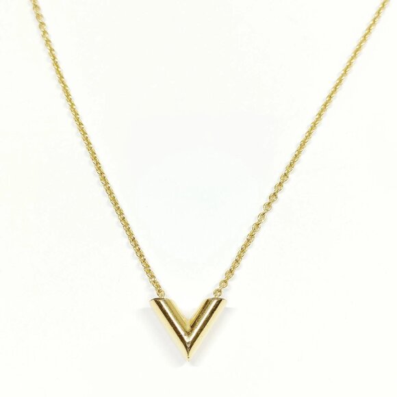 Louis Vuitton Necklace Essential V Stainless steel 314-051025 - Picture 1 of 9